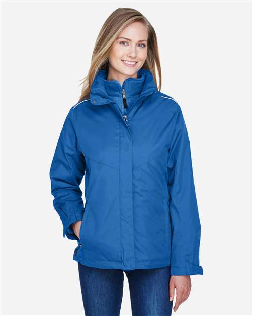 Women's 3-in-1 Jacket with Fleece Liner - True Royal