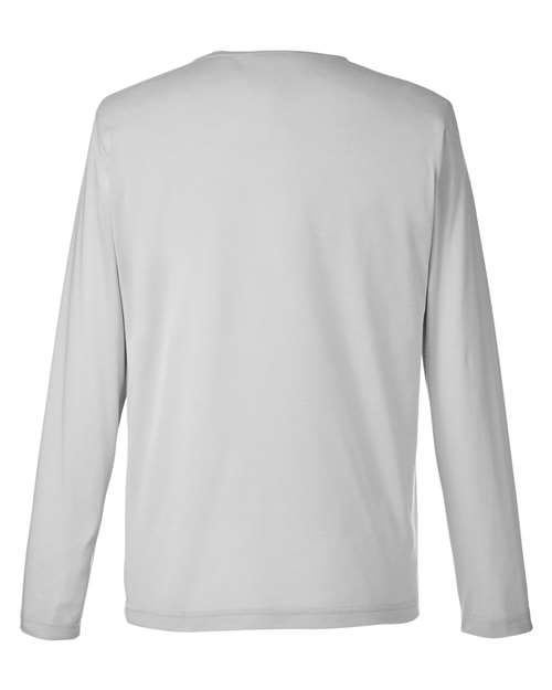 Unisex Fusion ChromaSoft™ Performance Long Sleeve T-Shirt - Platinum