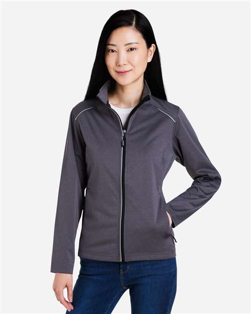 Women's Techno Lite Three-Layer Knit Tech-Shell - Carbon Heather