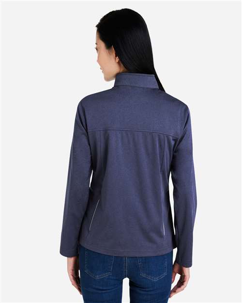 Women's Techno Lite Three-Layer Knit Tech-Shell - Classic Navy Heather