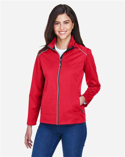 Women's Techno Lite Three-Layer Knit Tech-Shell - Classic Red