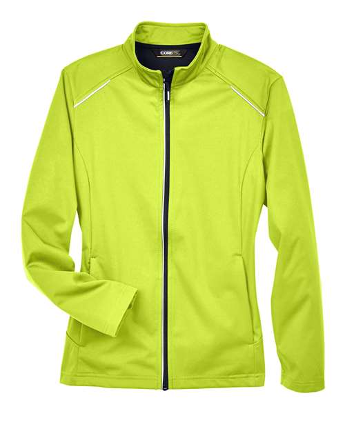 Women's Techno Lite Three-Layer Knit Tech-Shell - Safety Yellow