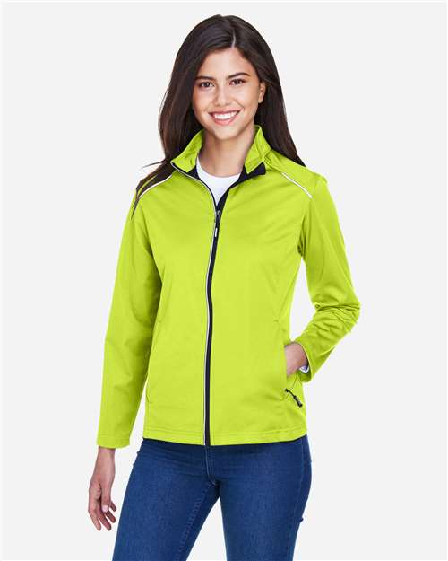 Women's Techno Lite Three-Layer Knit Tech-Shell - Safety Yellow