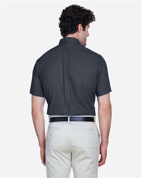 Men's Optimum Short Sleeve Twill Dress Shirt - Carbon