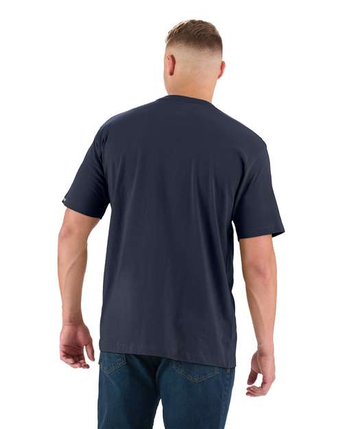Men's Tall Heavyweight Pocket T-Shirt - Navy