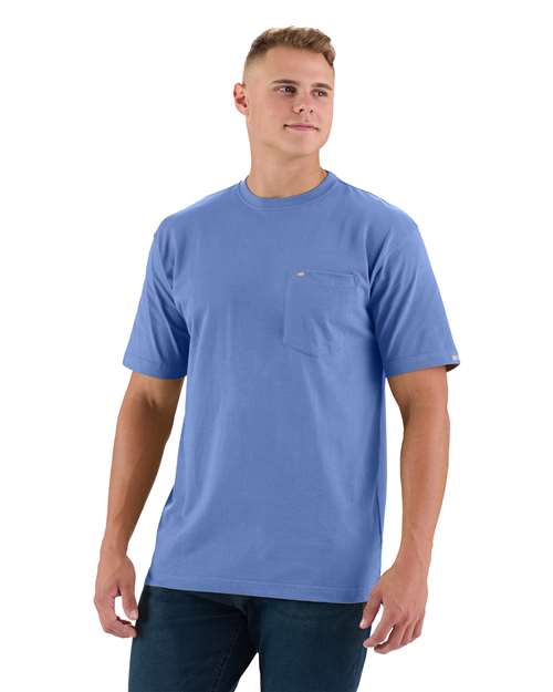 Men's Tall Heavyweight Pocket T-Shirt - Royal Blue