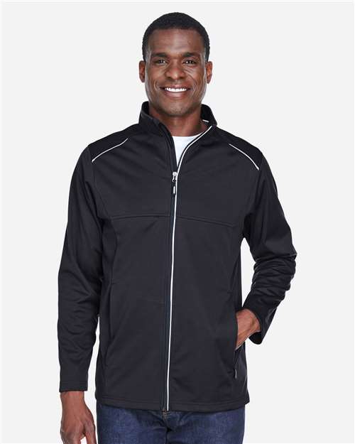 Men's Techno Lite Three-Layer Knit Tech-Shell - Black