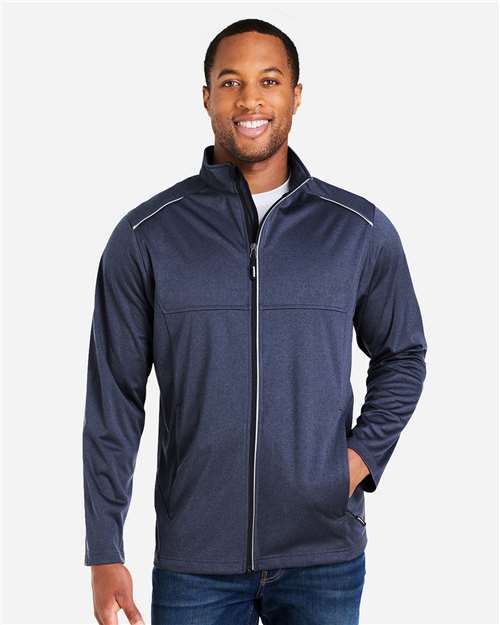 Men's Techno Lite Three-Layer Knit Tech-Shell - Classic Navy Heather