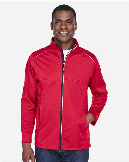 Men's Techno Lite Three-Layer Knit Tech-Shell - Classic Red