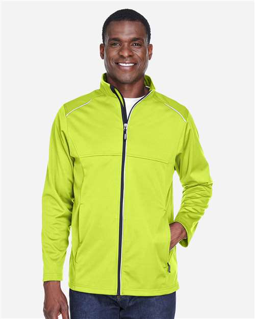 Men's Techno Lite Three-Layer Knit Tech-Shell - Safety Yellow