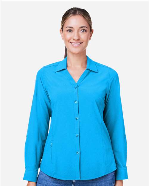 Women's Ultra UVP® Marina Shirt - Electric Blue