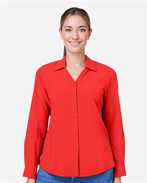 Women's Ultra UVP® Marina Shirt - Marina Red