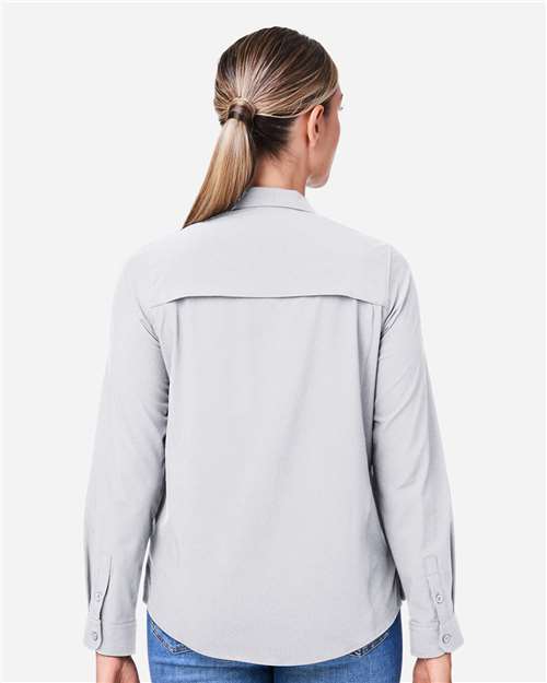 Women's Ultra UVP® Marina Shirt - Platinum