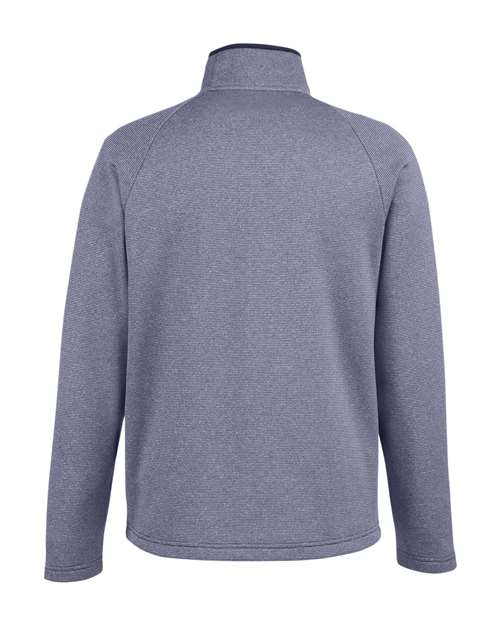 Men's Venture Heathered Stripe Full-Zip Jacket - Classic Navy/ White