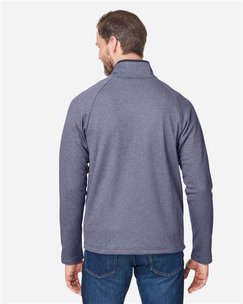 Men's Venture Heathered Stripe Full-Zip Jacket - Classic Navy/ White