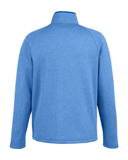 Men's Venture Heathered Stripe Full-Zip Jacket - True Royal/ White