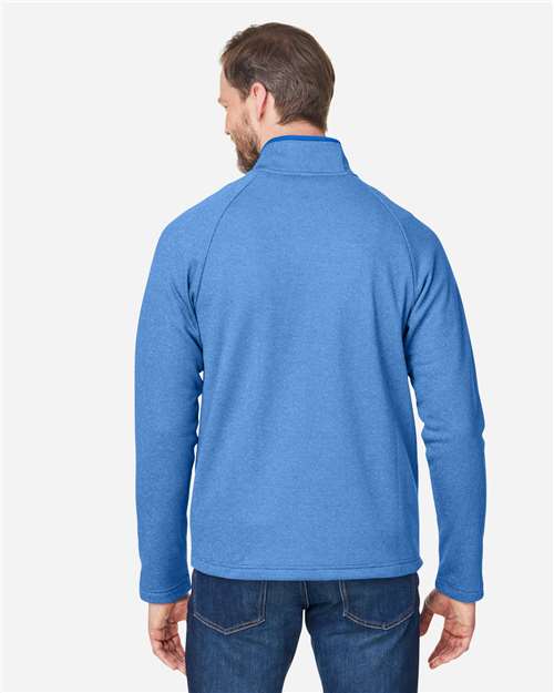 Men's Venture Heathered Stripe Full-Zip Jacket - True Royal/ White