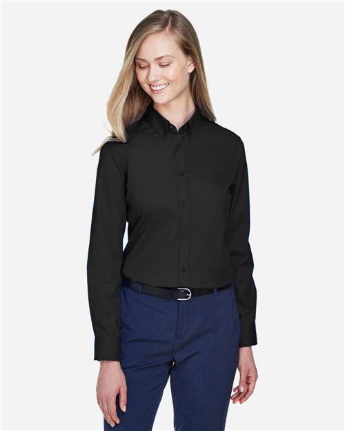 Women's Operate Twill Shirt - Black