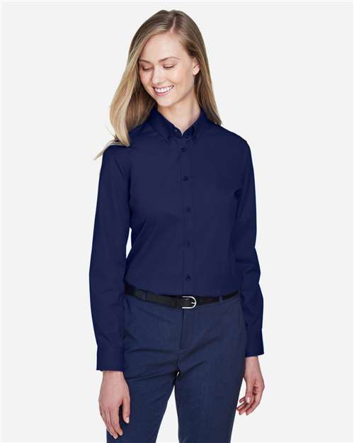 Women's Operate Twill Shirt - Classic Navy