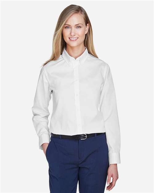 Women's Operate Twill Shirt - White