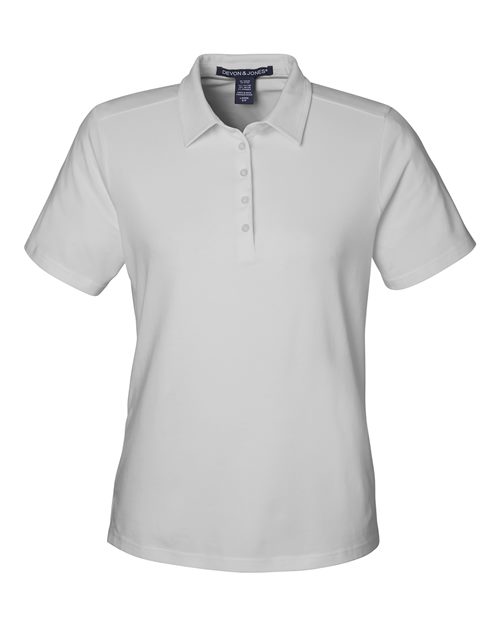 Women's Raleigh Stretch Polo - Grey