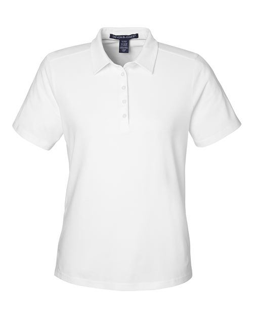 Women's Raleigh Stretch Polo - White