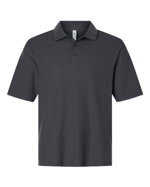Men's Tall Resolve CVC Performance Pique Polo - Carbon