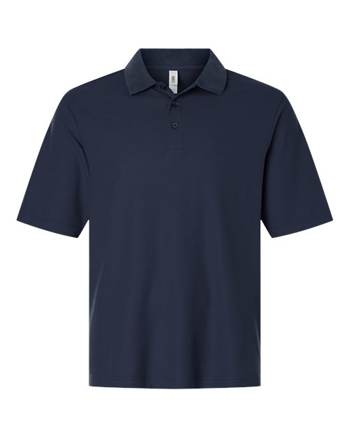 Men's Tall Resolve CVC Performance Pique Polo - Classic Navy