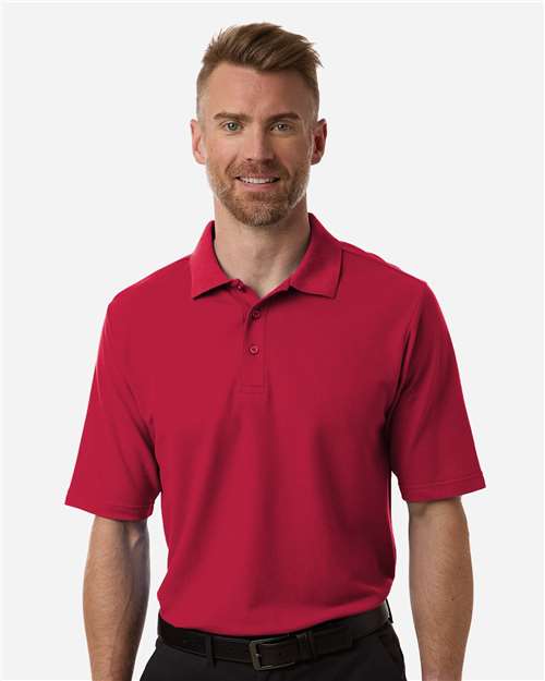 Men's Tall Resolve CVC Performance Pique Polo - Classic Red