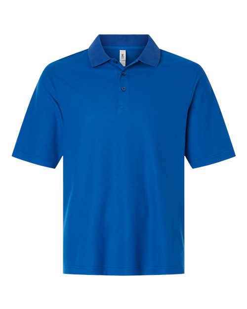 Men's Tall Resolve CVC Performance Pique Polo - True Royal