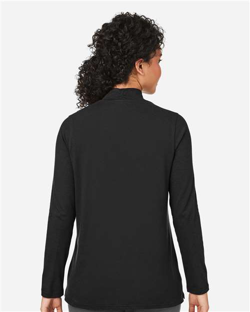 Women's Raleigh Shawl Collar Knit Top - Black