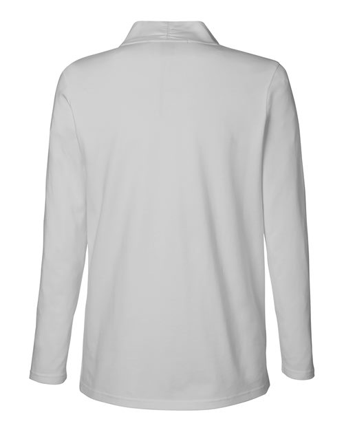 Women's Raleigh Shawl Collar Knit Top - Grey