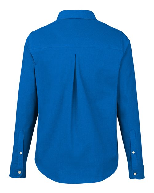 Women's CrownLux Performance® Spencer Poplin Dress Shirt - French Blue Melange