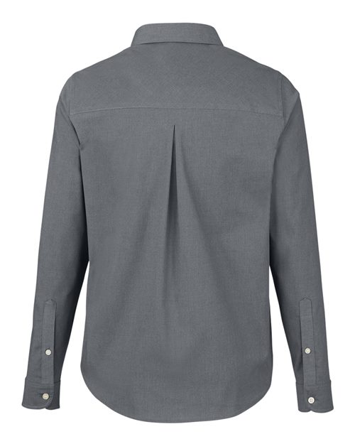 Women's CrownLux Performance® Spencer Poplin Dress Shirt - Graphite Melange