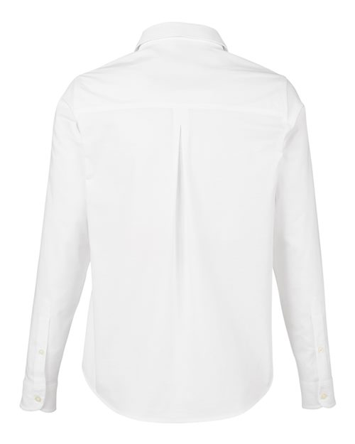 Women's CrownLux Performance® Spencer Poplin Dress Shirt - White