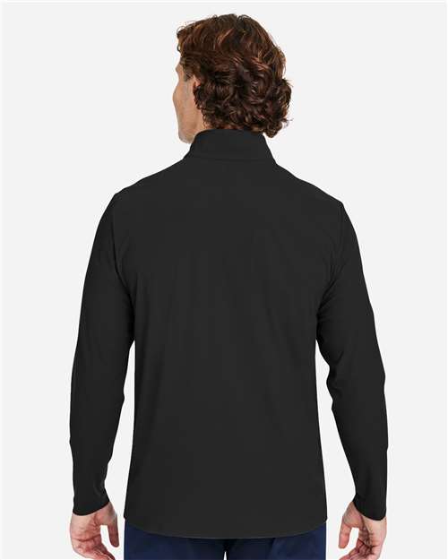 Men's CrownLux Performance® Windsor Welded Quarter-Zip Pullover - Black