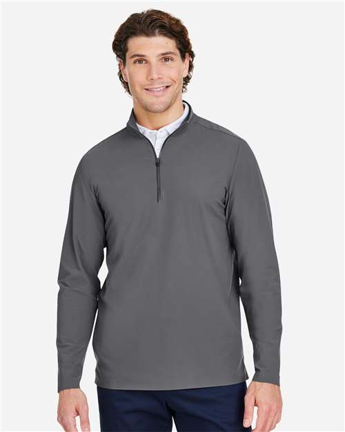 Men's CrownLux Performance® Windsor Welded Quarter-Zip Pullover - Graphite
