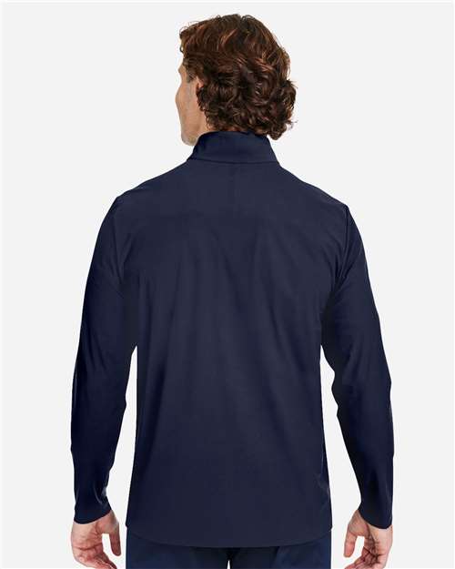 Men's CrownLux Performance® Windsor Welded Quarter-Zip Pullover - Navy