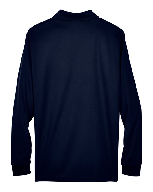 Men's Tall Pinnacle Performance Long Sleeve Piqué Polo - Classic Navy