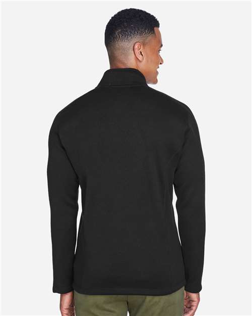Men's Bristol Full-Zip Sweater Fleece Jacket - Black