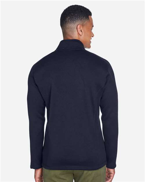 Men's Bristol Full-Zip Sweater Fleece Jacket - Navy