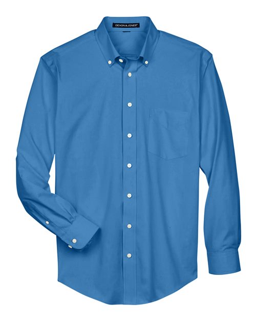 Men's Crown Collection® Oxford Woven Dress Shirt - French Blue
