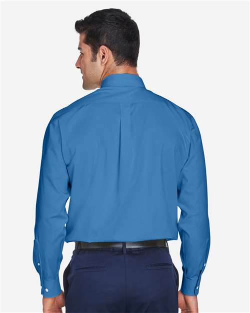 Men's Crown Collection® Oxford Woven Dress Shirt - French Blue