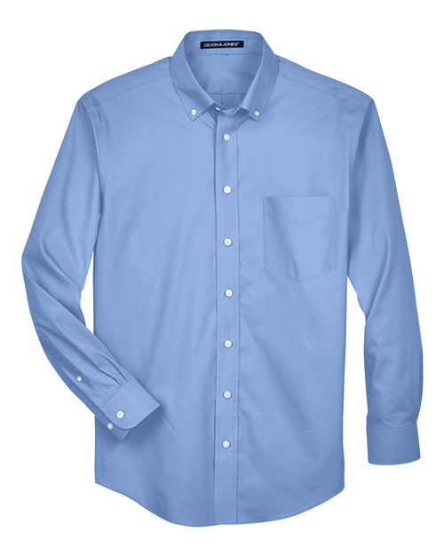 Men's Crown Collection® Oxford Woven Dress Shirt - Light Blue