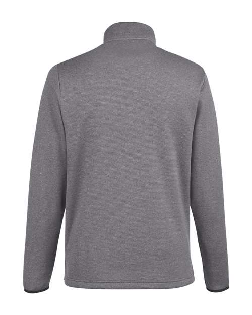 Men's Venture Heathered Stripe Quarter-Zip Pullover - Black/ White