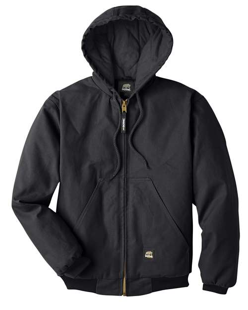 Men's Berne Heritage Hooded Jacket - Black