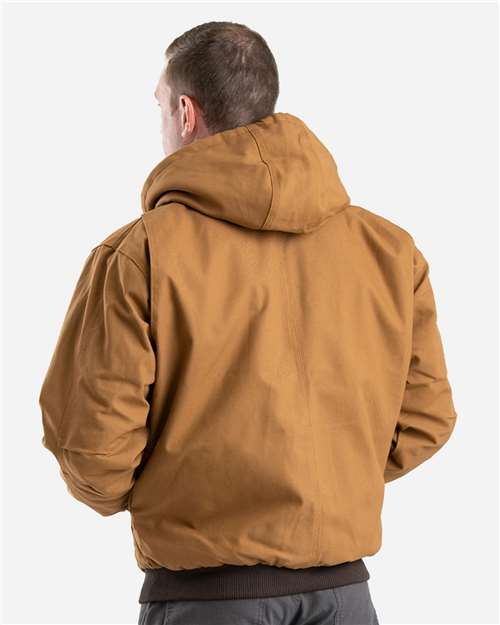 Men's Berne Heritage Hooded Jacket - Brown Duck