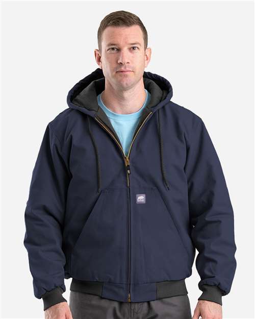 Men's Berne Heritage Hooded Jacket - Navy
