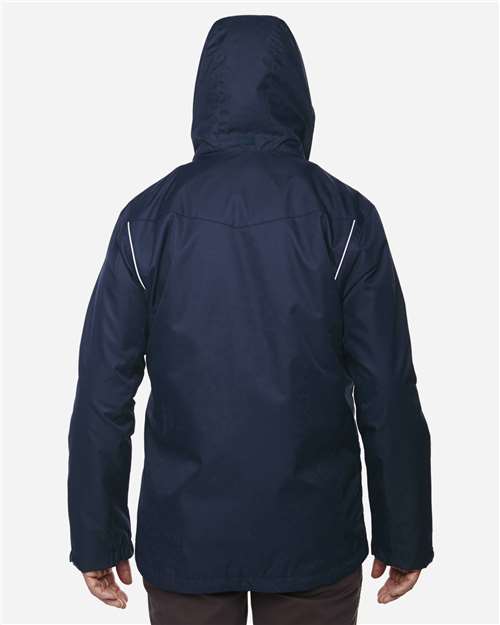 Men's Tall Region 3-in-1 Jacket with Fleece Liner - Classic Navy