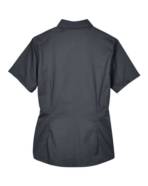 Women's Optimum Short Sleeve Twill Shirt - Carbon